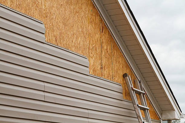 Professional Siding Repair technician working in Lenoir, NC